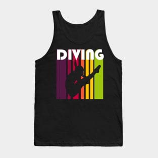 High Diver Funny Springboard Diving Girls Gifts Tank Top